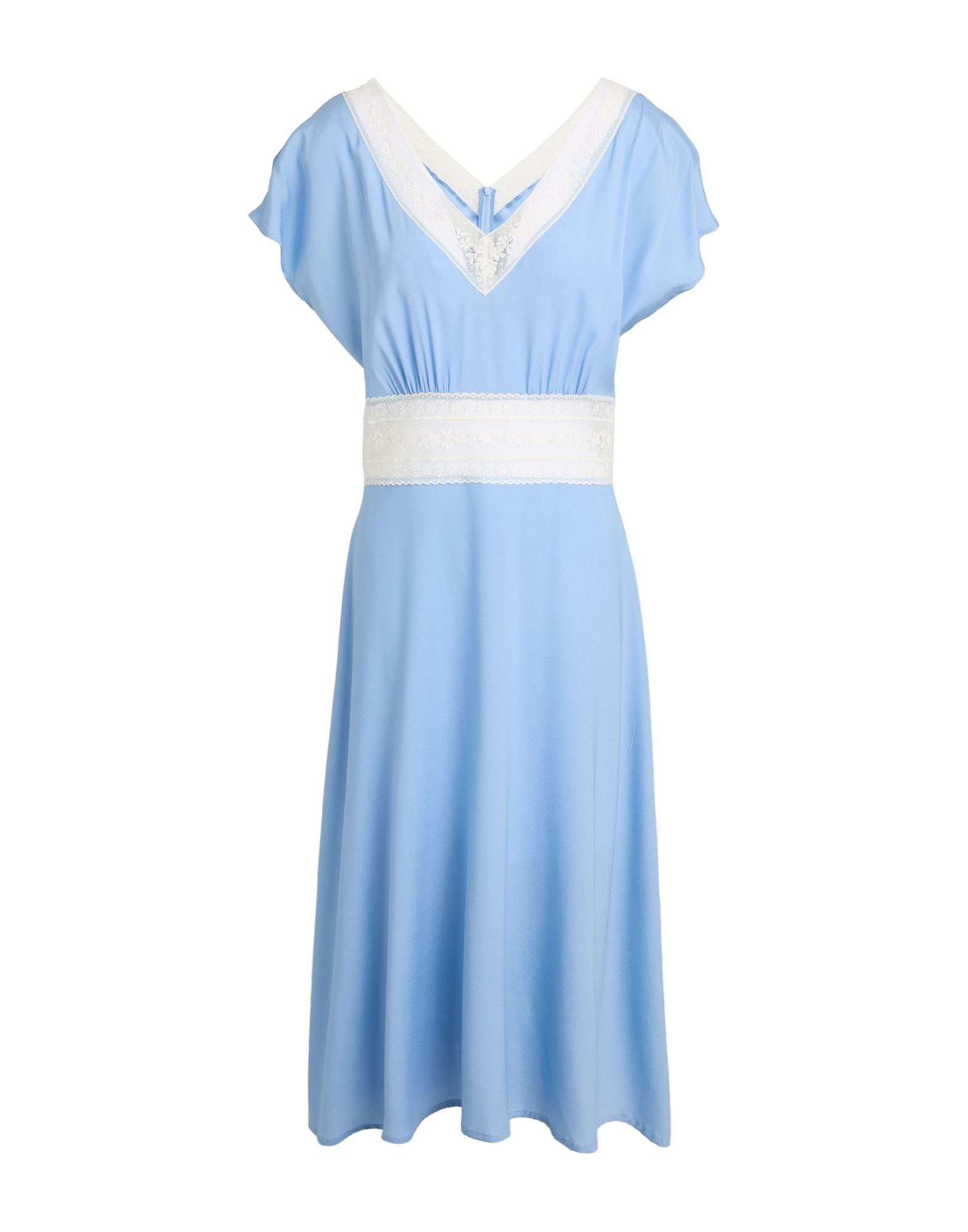 P.A.R.O.S.H. Midi-kleid Damen Hellblau P.A.R.O.S.H. Midi-kleid Damen Hellblau von P.A.R.O.S.H.