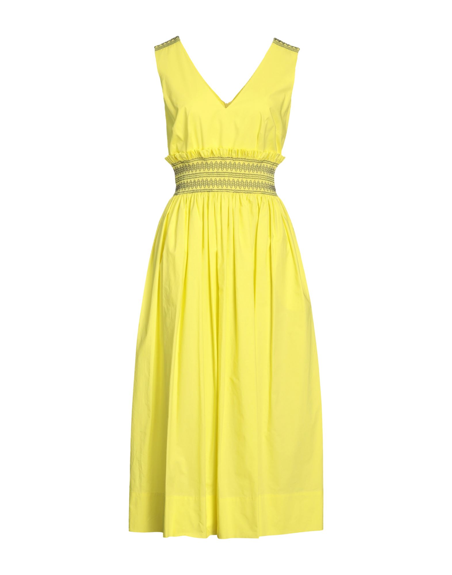 P.A.R.O.S.H. Midi-kleid Damen Limettengrün P.A.R.O.S.H. Midi-kleid Damen Limettengrün von P.A.R.O.S.H.