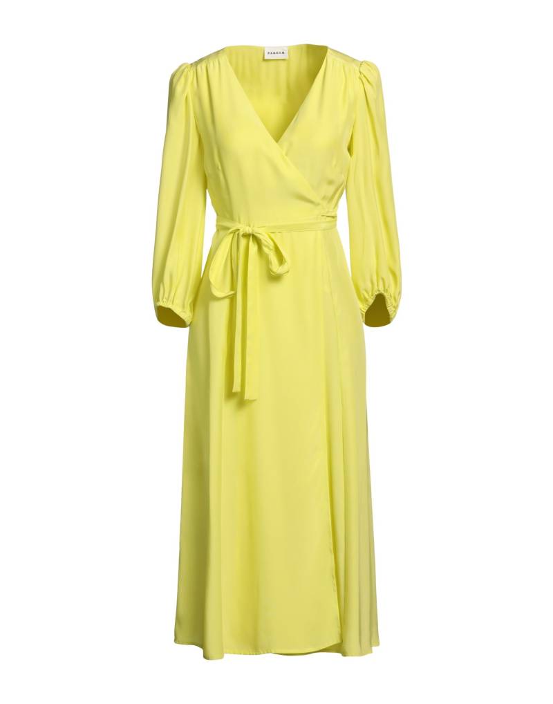 P.A.R.O.S.H. Midi-kleid Damen Limettengrün von P.A.R.O.S.H.