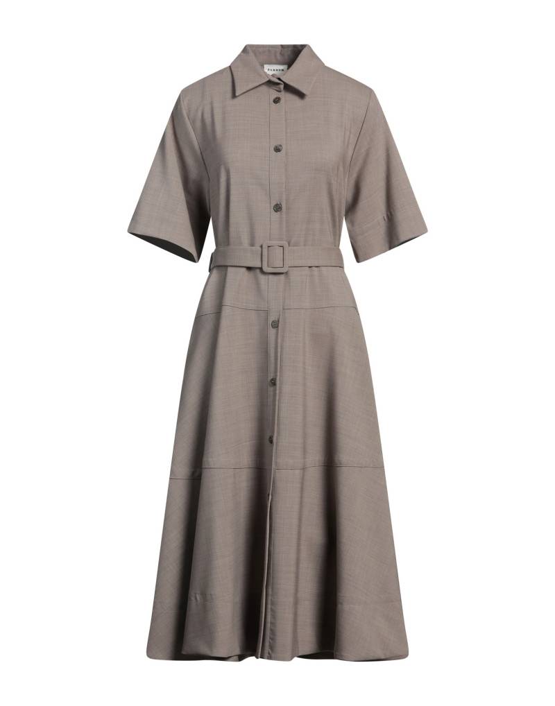P.A.R.O.S.H. Midi-kleid Damen Khaki von P.A.R.O.S.H.