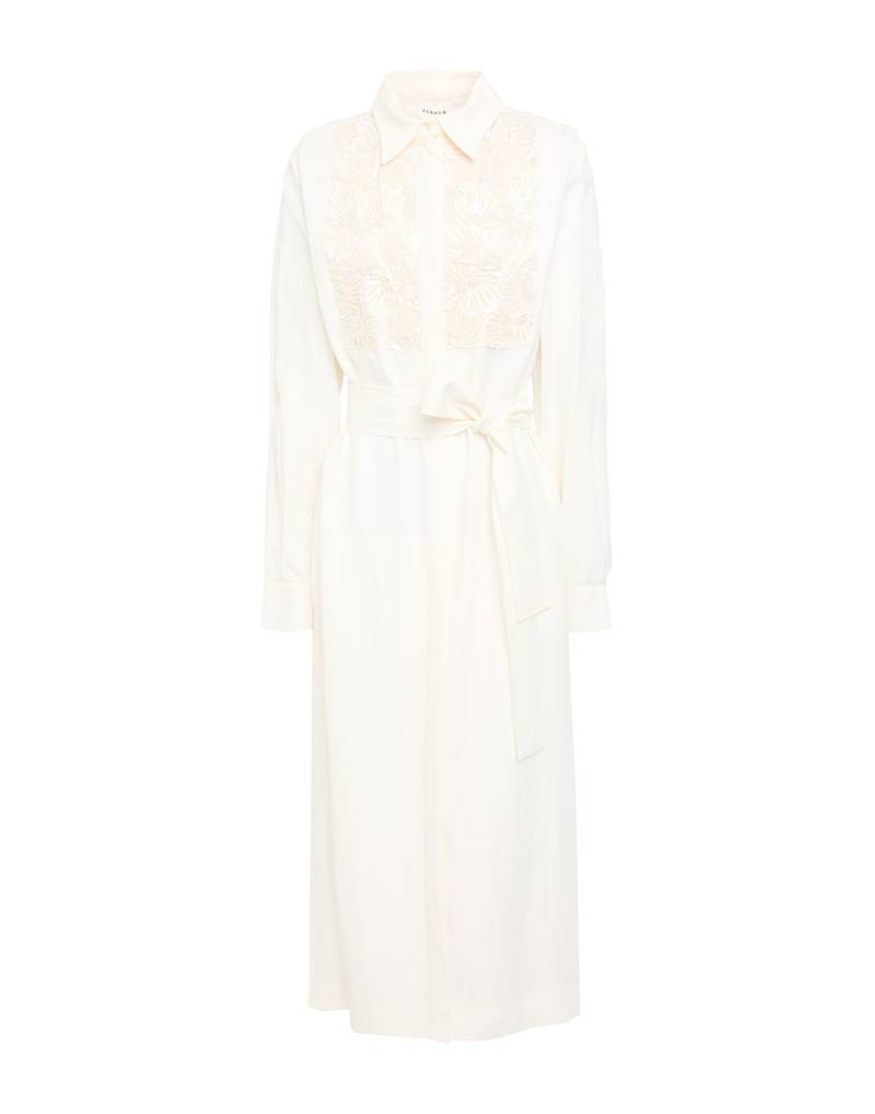 P.A.R.O.S.H. Midi-kleid Damen Off white von P.A.R.O.S.H.