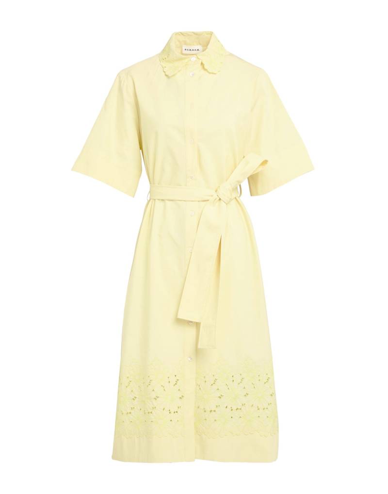 P.A.R.O.S.H. Midi-kleid Damen Pastellgelb von P.A.R.O.S.H.