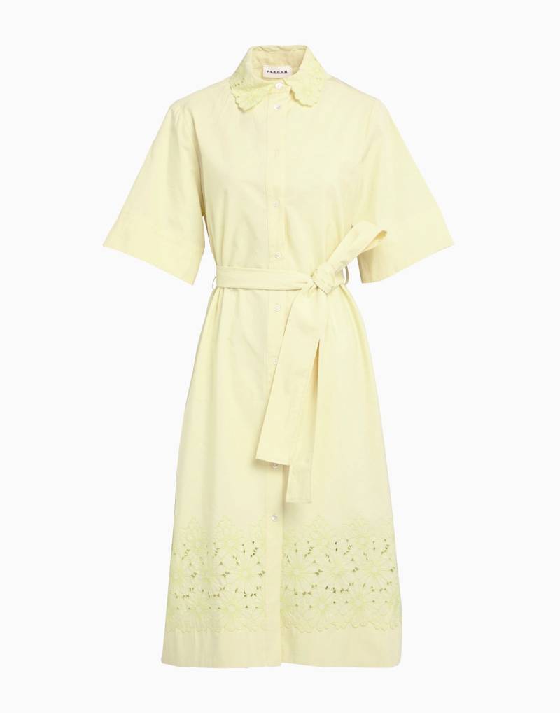 P.A.R.O.S.H. Midi-kleid Damen Pastellgelb von P.A.R.O.S.H.