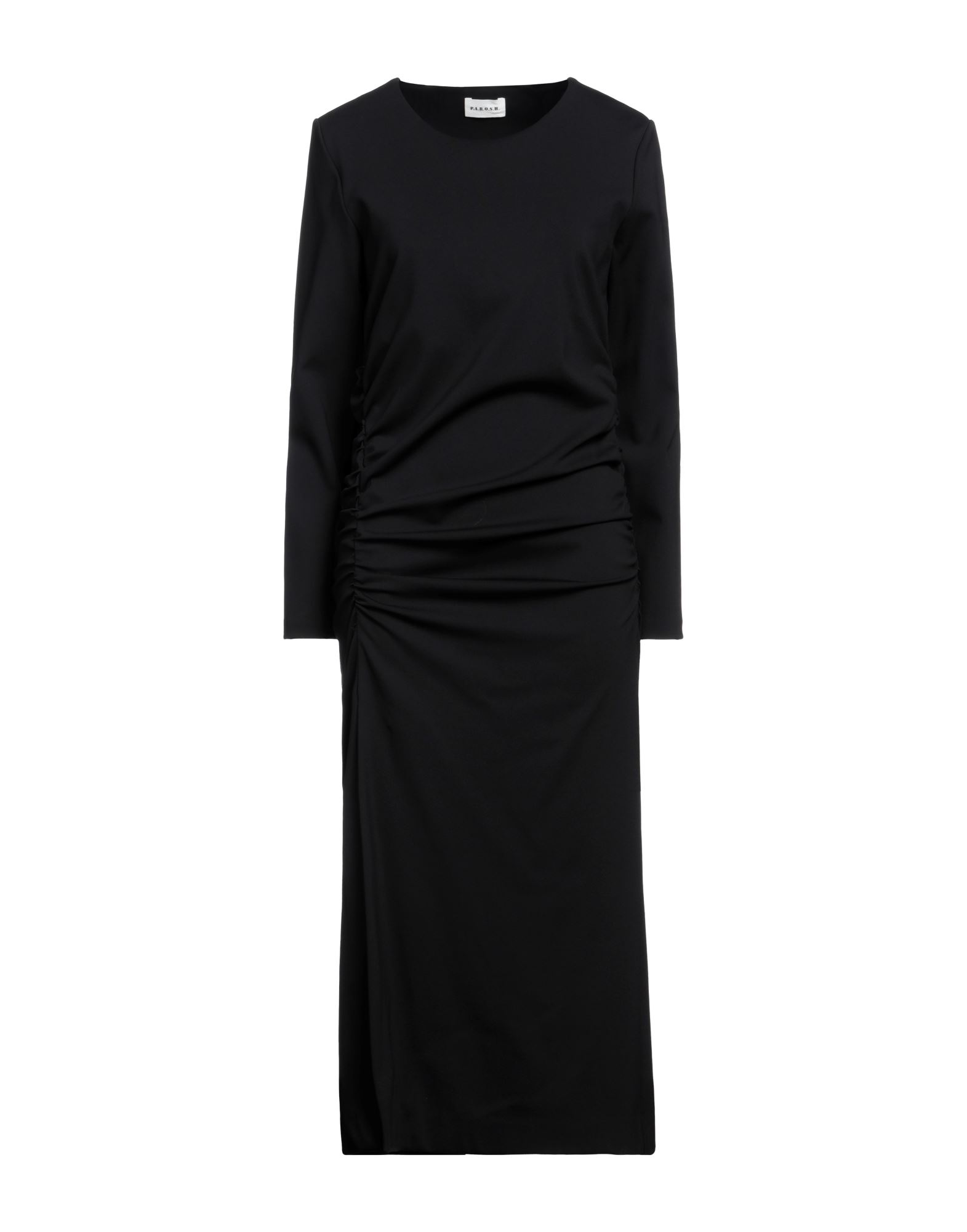 P.A.R.O.S.H. Midi-kleid Damen Schwarz P.A.R.O.S.H. Midi-kleid Damen Schwarz von P.A.R.O.S.H.