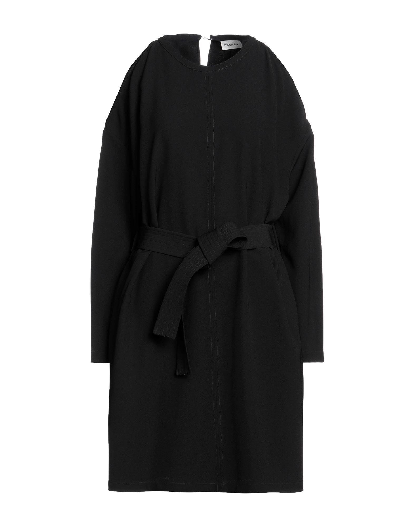 P.A.R.O.S.H. Midi-kleid Damen Schwarz P.A.R.O.S.H. Midi-kleid Damen Schwarz von P.A.R.O.S.H.