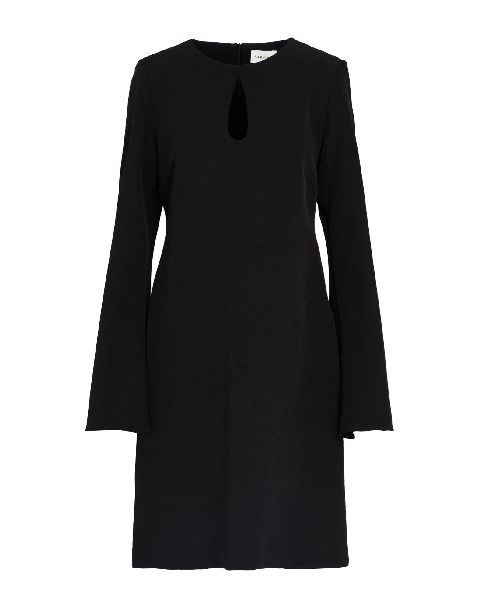 P.A.R.O.S.H. Midi-kleid Damen Schwarz P.A.R.O.S.H. Midi-kleid Damen Schwarz von P.A.R.O.S.H.