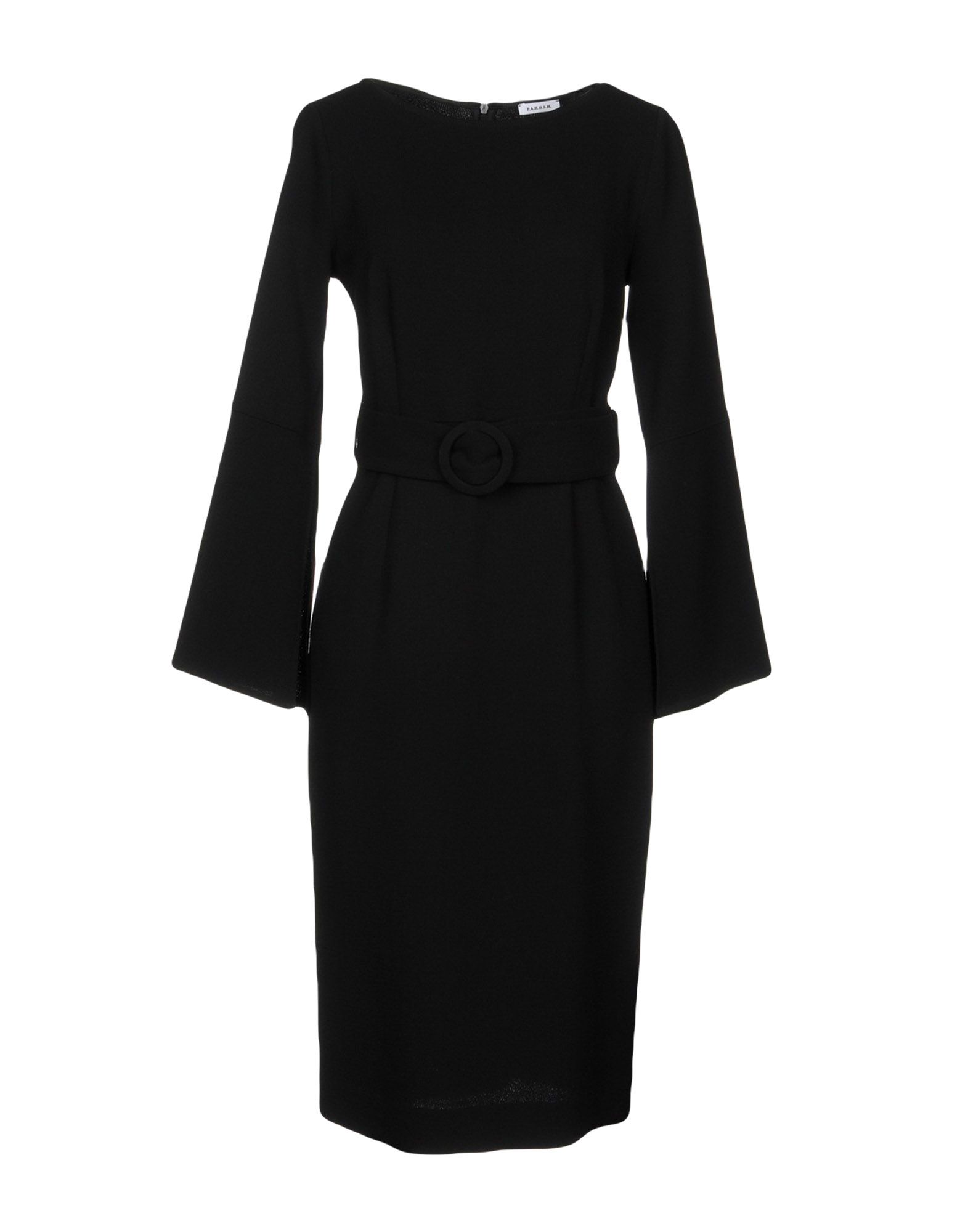 P.A.R.O.S.H. Midi-kleid Damen Schwarz P.A.R.O.S.H. Midi-kleid Damen Schwarz von P.A.R.O.S.H.