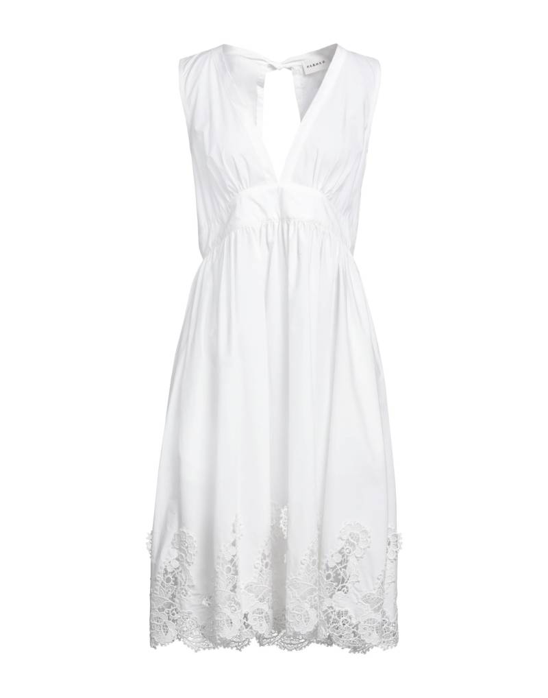 P.A.R.O.S.H. Midi-kleid Damen Weiß von P.A.R.O.S.H.