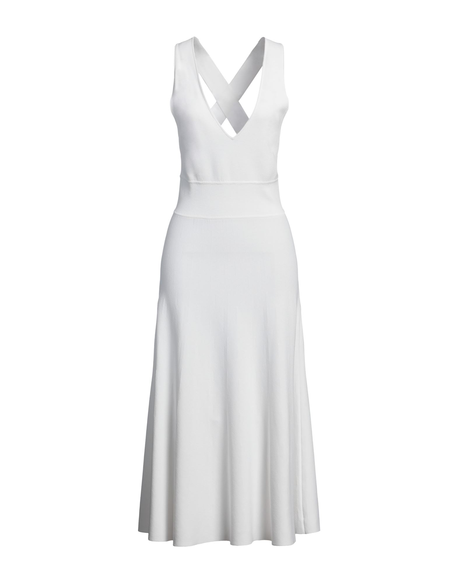 P.A.R.O.S.H. Midi-kleid Damen Weiß P.A.R.O.S.H. Midi-kleid Damen Weiß von P.A.R.O.S.H.