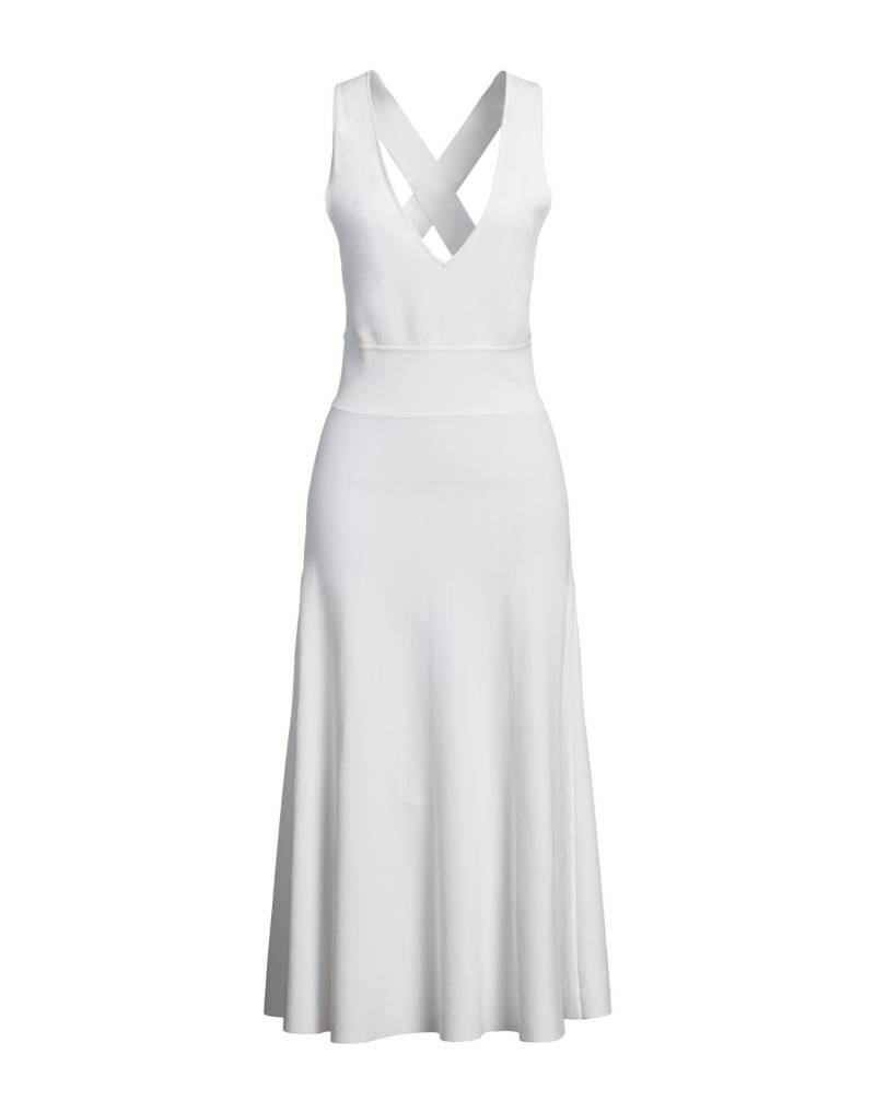 P.A.R.O.S.H. Midi-kleid Damen Weiß von P.A.R.O.S.H.