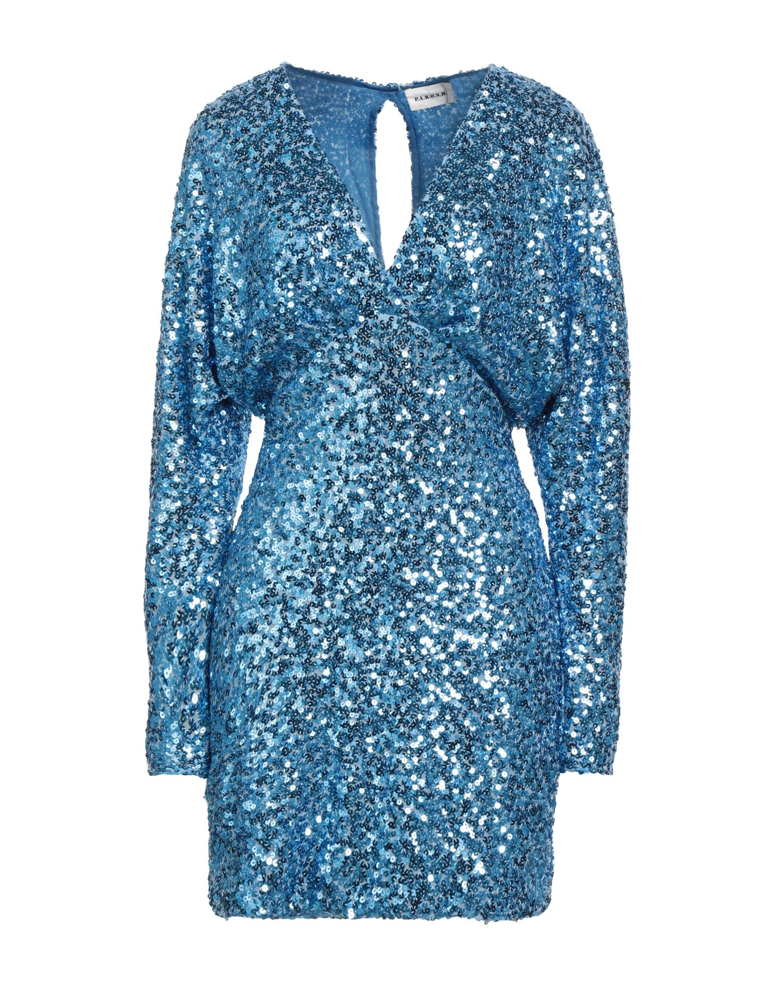 P.A.R.O.S.H. Mini-kleid Damen Azurblau P.A.R.O.S.H. Mini-kleid Damen Azurblau von P.A.R.O.S.H.