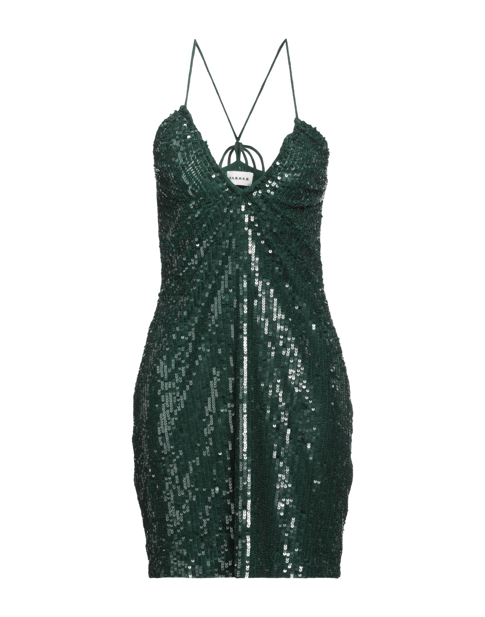 P.A.R.O.S.H. Mini-kleid Damen Dunkelgrün P.A.R.O.S.H. Mini-kleid Damen Dunkelgrün von P.A.R.O.S.H.
