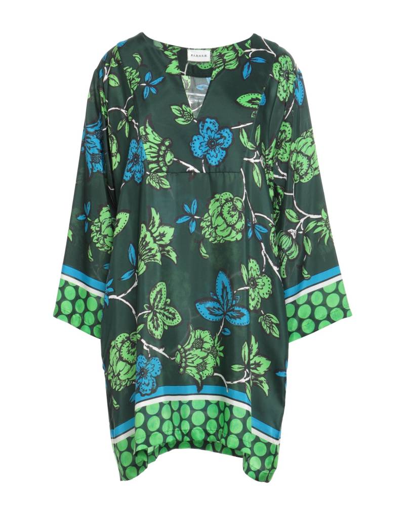 P.A.R.O.S.H. Mini-kleid Damen Dunkelgrün von P.A.R.O.S.H.
