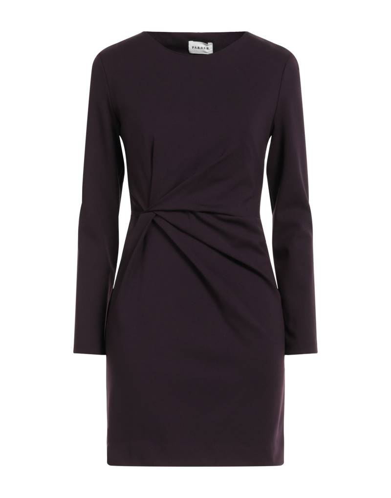 P.A.R.O.S.H. Mini-kleid Damen Dunkelviolett von P.A.R.O.S.H.