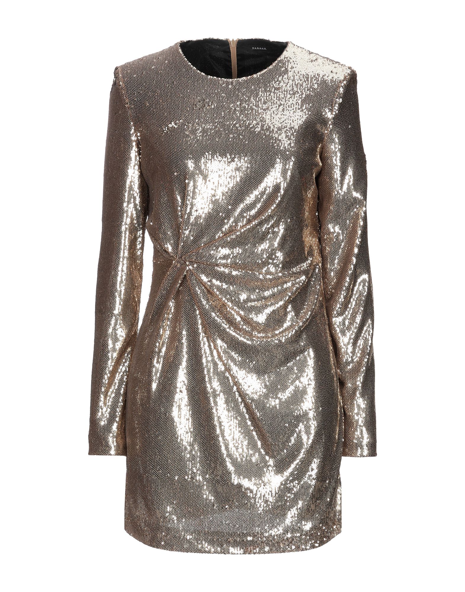 P.A.R.O.S.H. Mini-kleid Damen Gold P.A.R.O.S.H. Mini-kleid Damen Gold von P.A.R.O.S.H.