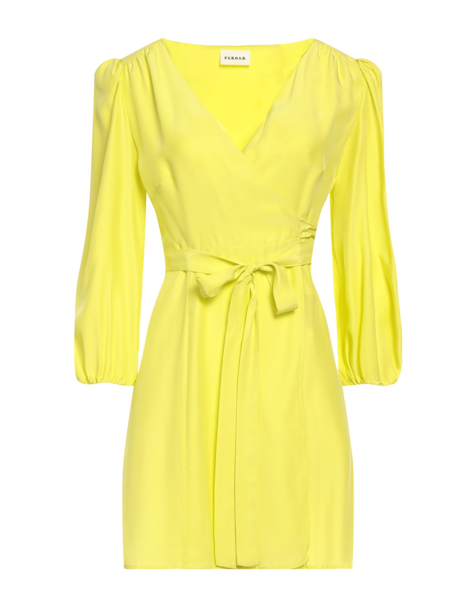 P.A.R.O.S.H. Mini-kleid Damen Limettengrün P.A.R.O.S.H. Mini-kleid Damen Limettengrün von P.A.R.O.S.H.