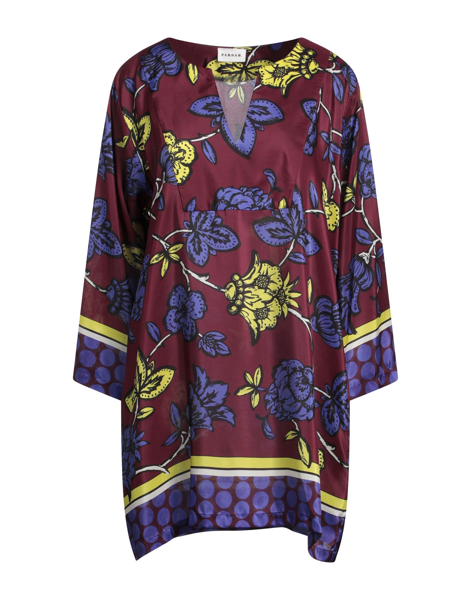 P.A.R.O.S.H. Mini-kleid Damen Purpur P.A.R.O.S.H. Mini-kleid Damen Purpur von P.A.R.O.S.H.