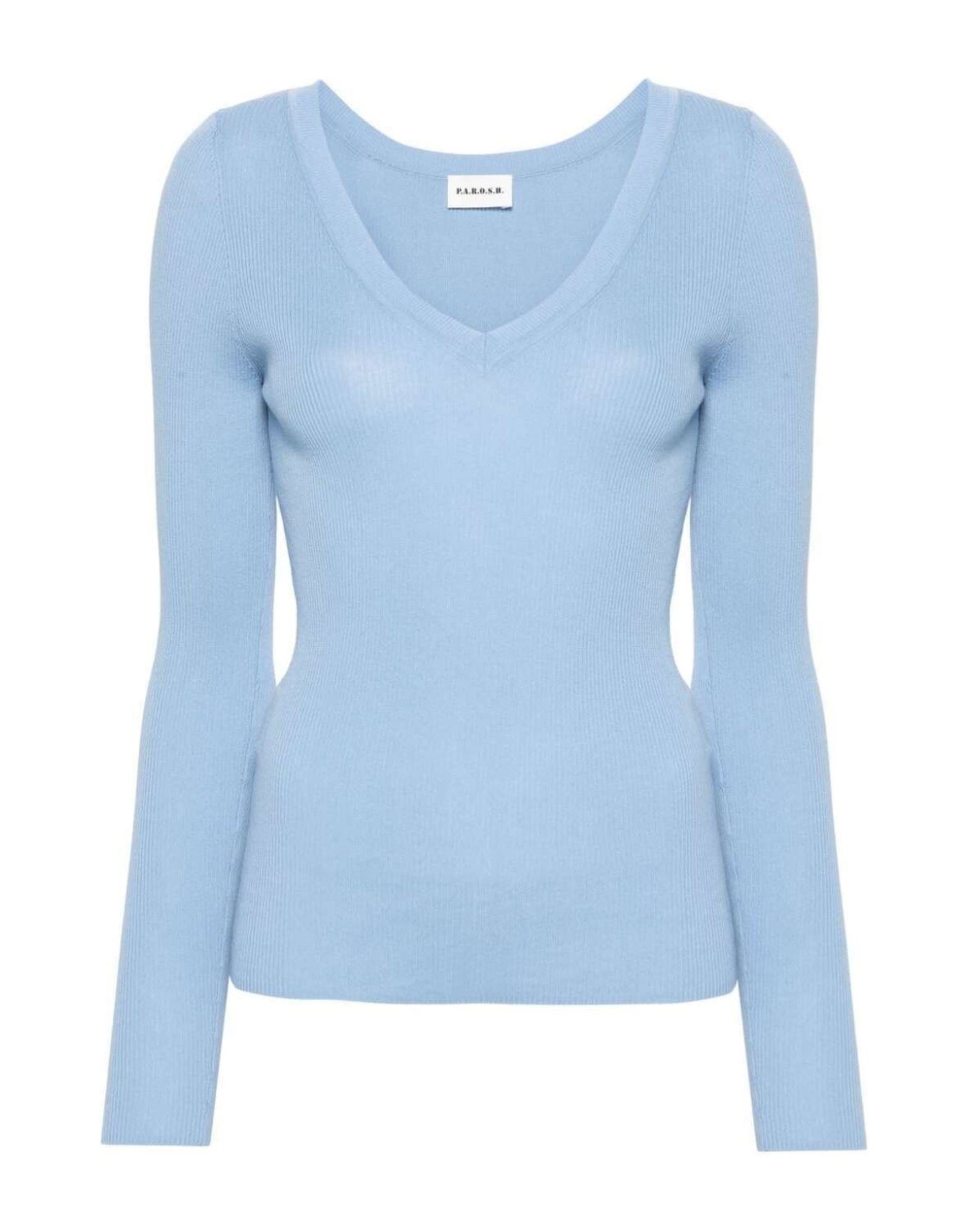 P.A.R.O.S.H. Pullover Damen Azurblau von P.A.R.O.S.H.