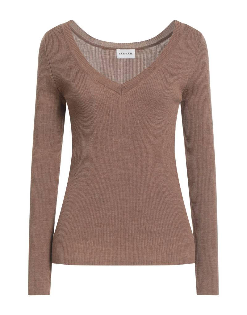 P.A.R.O.S.H. Pullover Damen Braun von P.A.R.O.S.H.