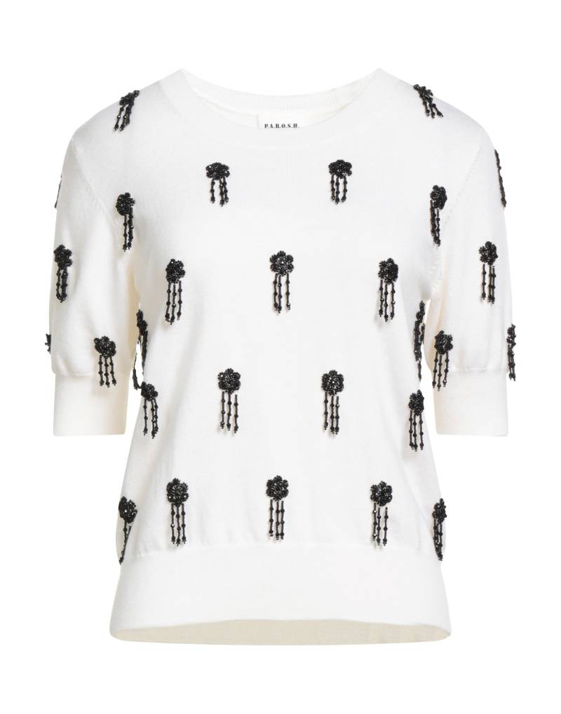 P.A.R.O.S.H. Pullover Damen Cremeweiß P.A.R.O.S.H. Pullover Damen Cremeweiß von P.A.R.O.S.H.