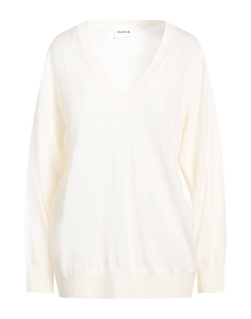 P.A.R.O.S.H. Pullover Damen Cremeweiß von P.A.R.O.S.H.