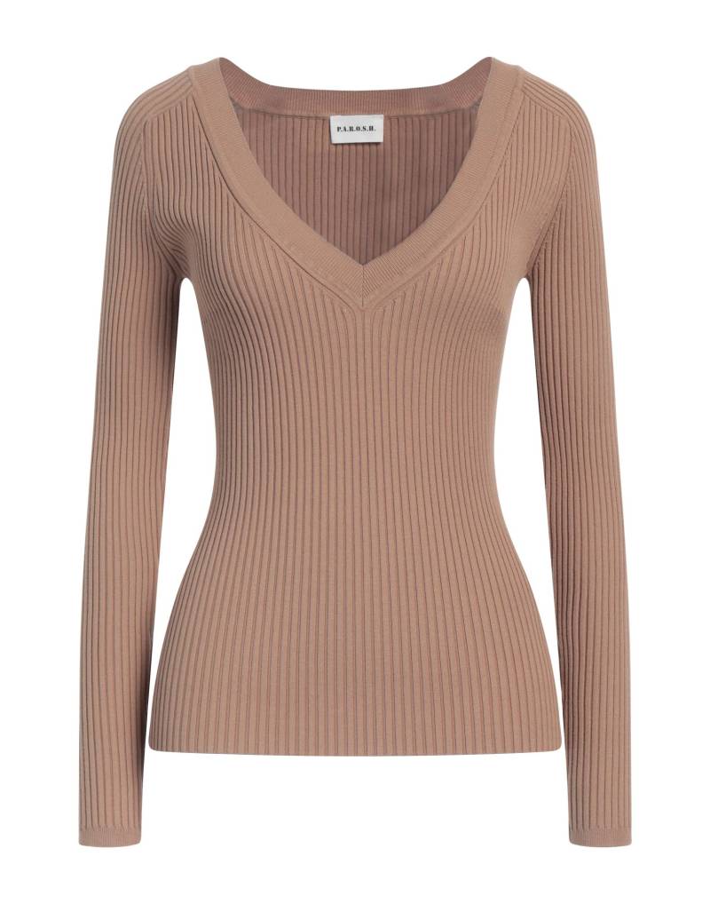 P.A.R.O.S.H. Pullover Damen Kamel von P.A.R.O.S.H.