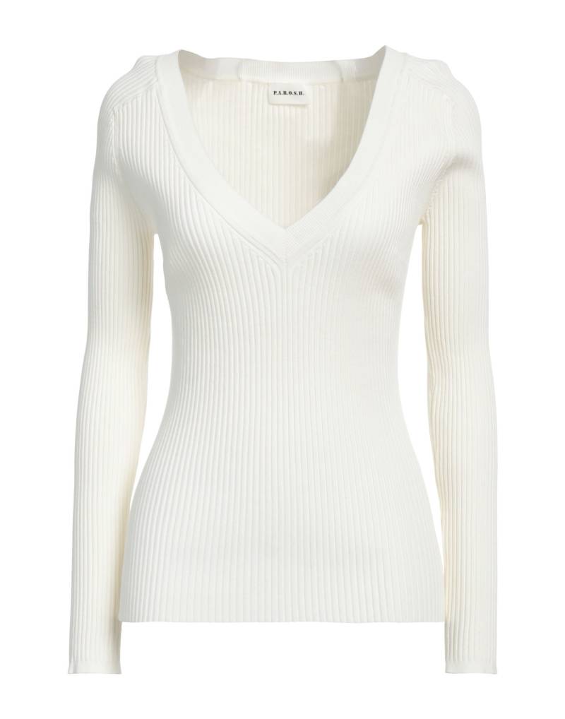 P.A.R.O.S.H. Pullover Damen Weiß von P.A.R.O.S.H.