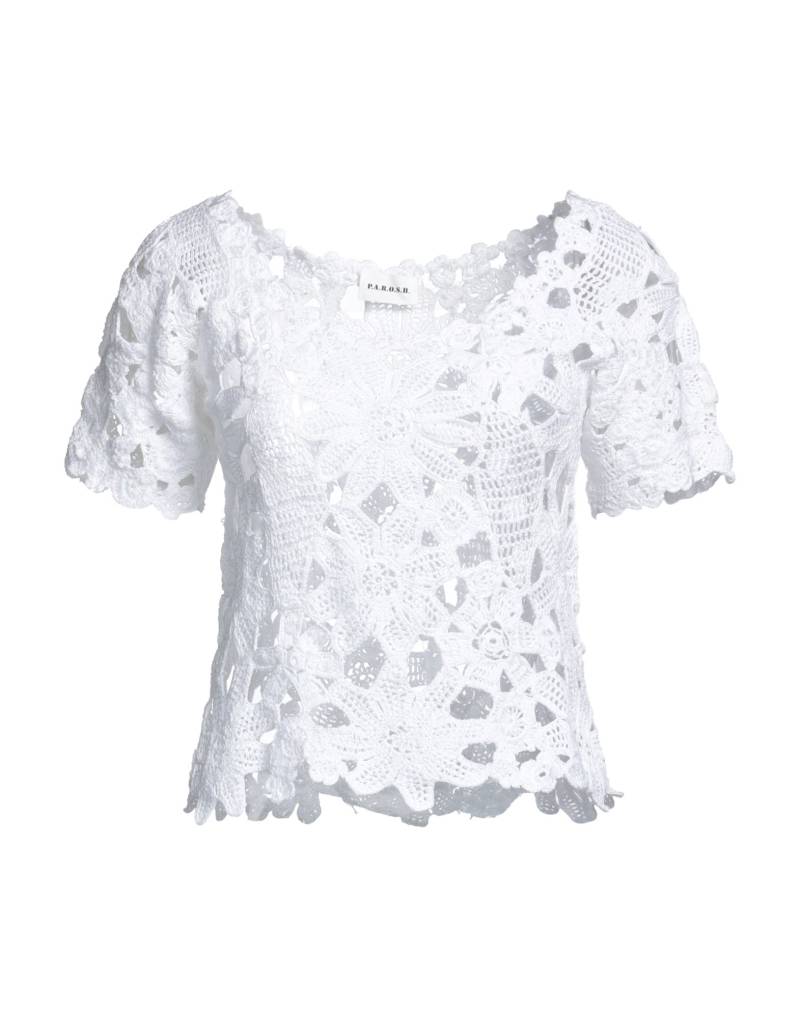 P.A.R.O.S.H. Pullover Damen Weiß von P.A.R.O.S.H.