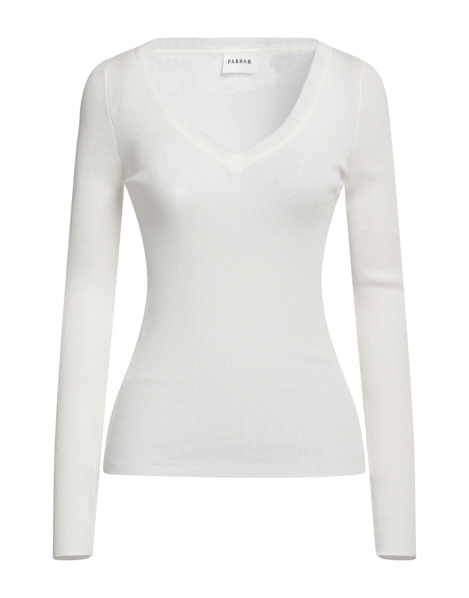 P.A.R.O.S.H. Pullover Damen Weiß P.A.R.O.S.H. Pullover Damen Weiß von P.A.R.O.S.H.