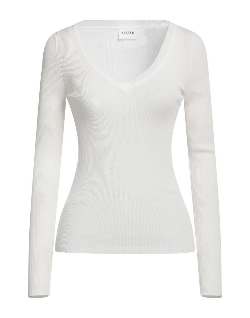 P.A.R.O.S.H. Pullover Damen Weiß von P.A.R.O.S.H.