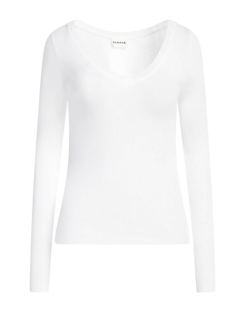 P.A.R.O.S.H. Pullover Damen Weiß von P.A.R.O.S.H.