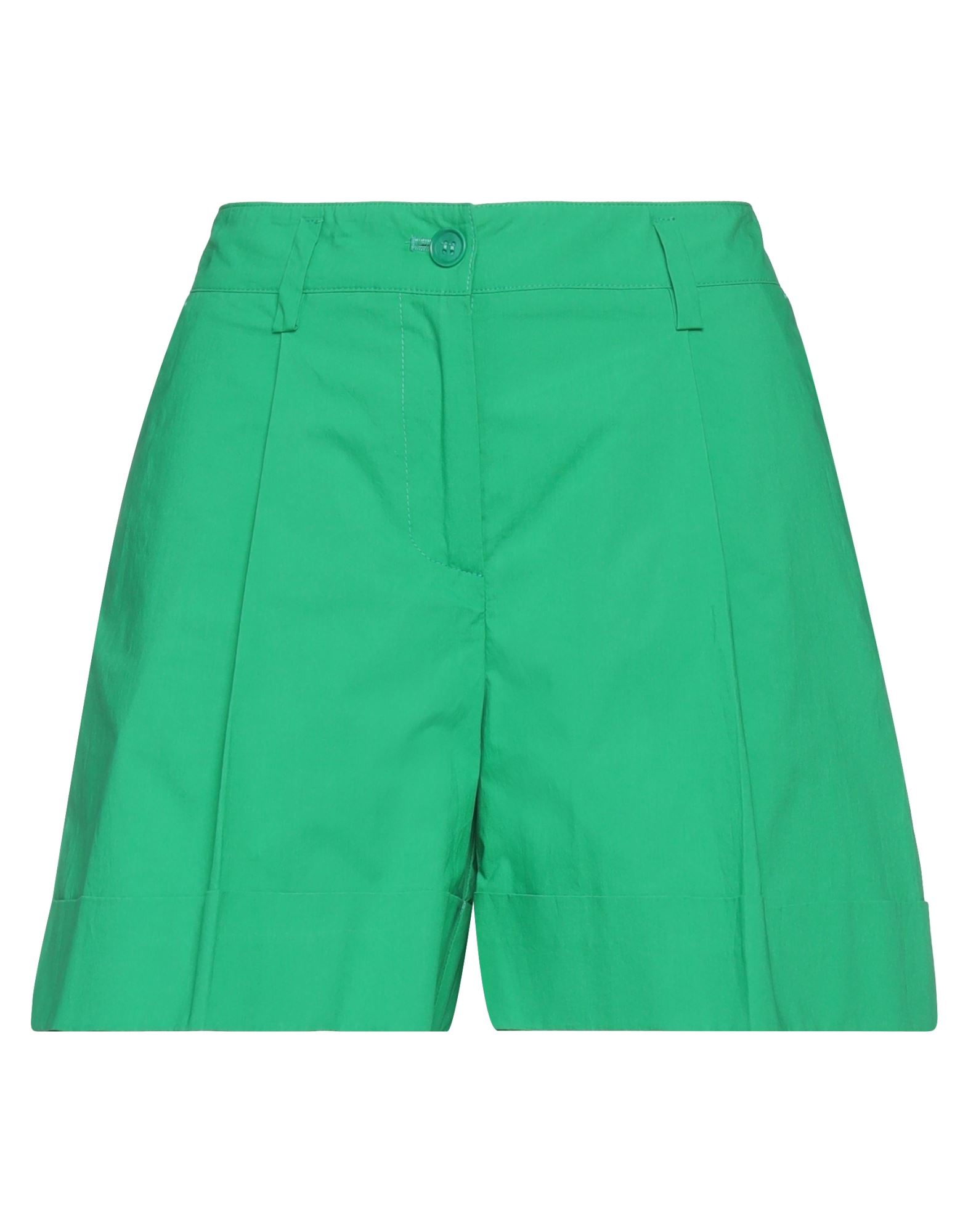 P.A.R.O.S.H. Shorts & Bermudashorts Damen Grün P.A.R.O.S.H. Shorts & Bermudashorts Damen Grün von P.A.R.O.S.H.