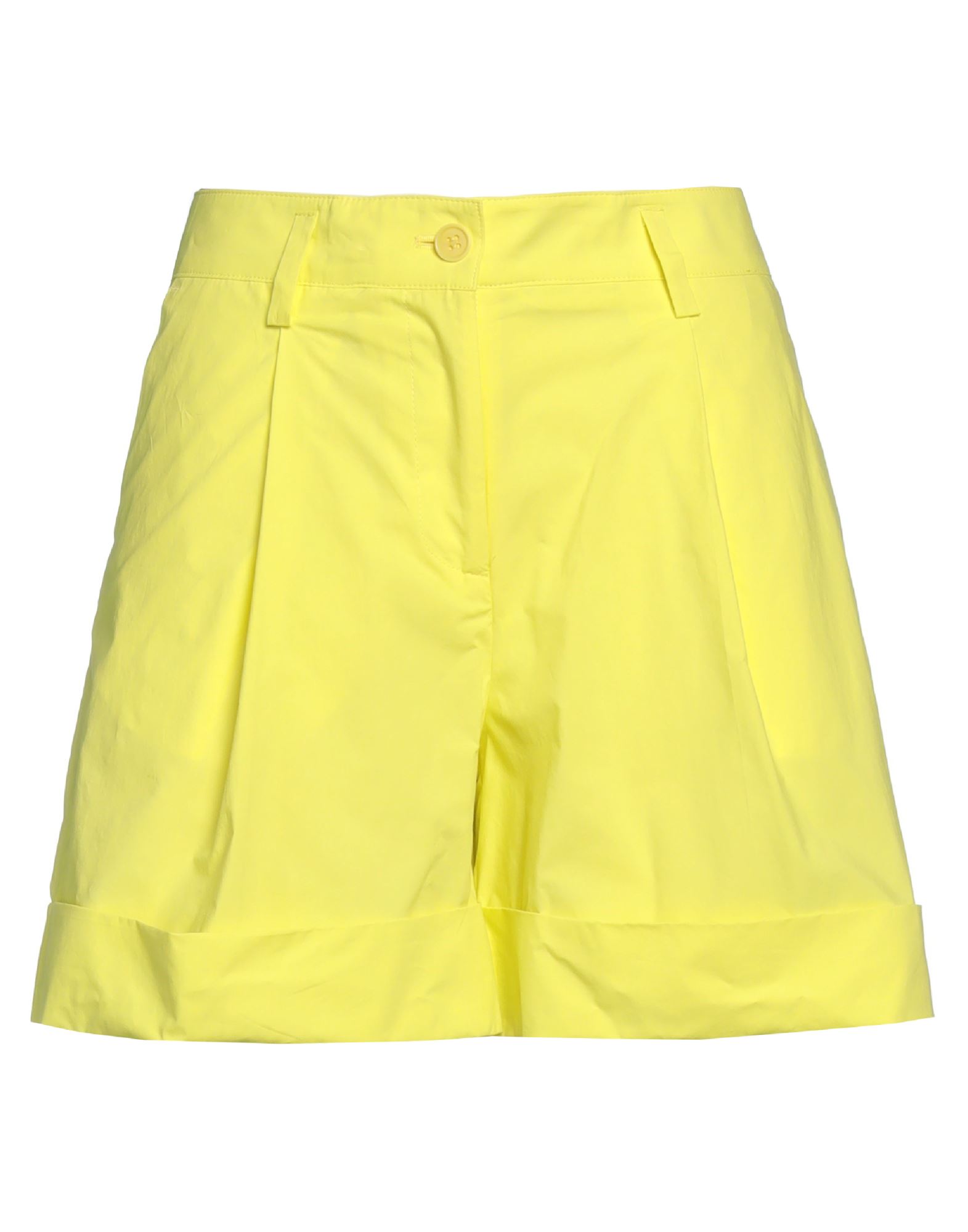 P.A.R.O.S.H. Shorts & Bermudashorts Damen Pastellgelb P.A.R.O.S.H. Shorts & Bermudashorts Damen Pastellgelb von P.A.R.O.S.H.