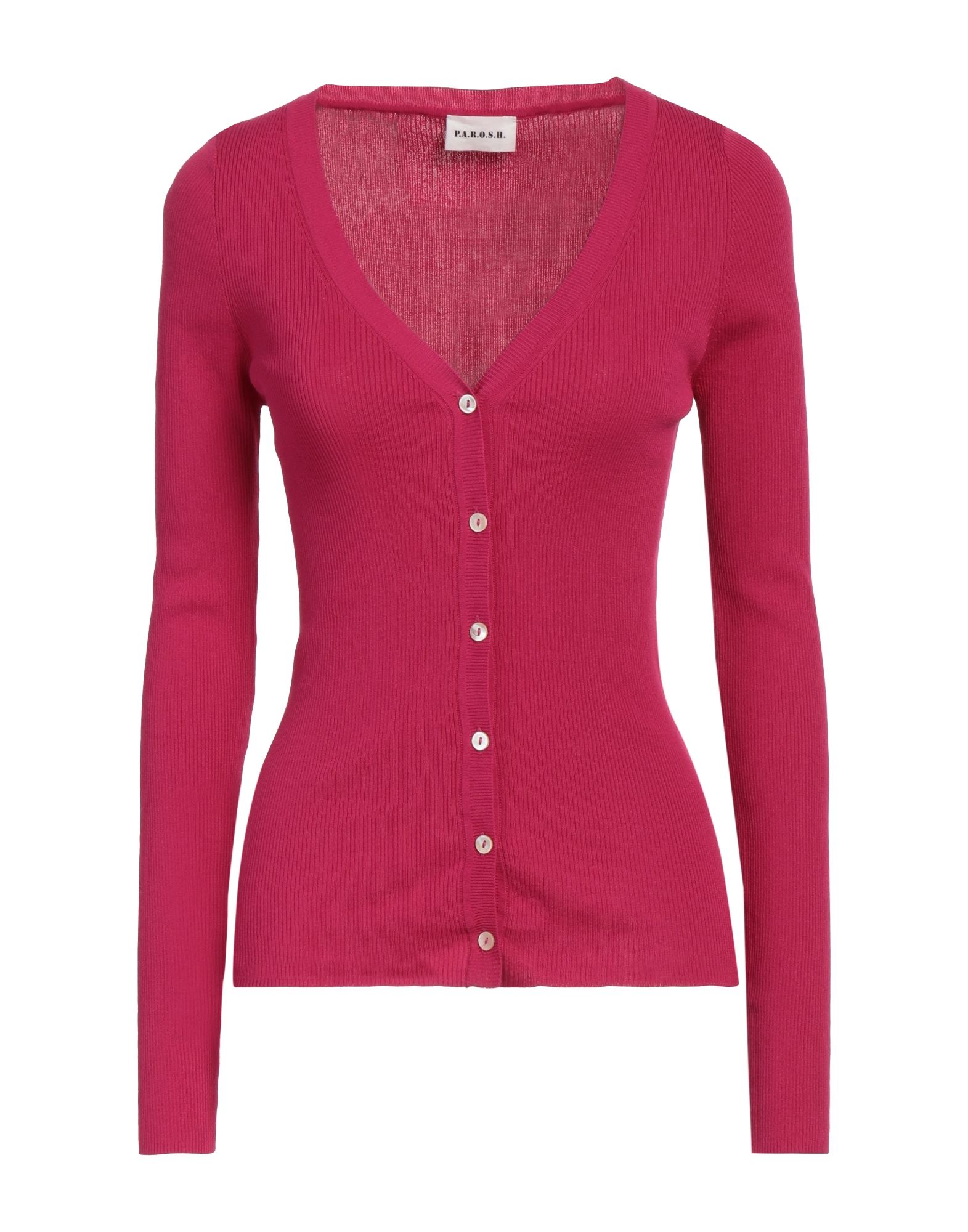 P.A.R.O.S.H. Strickjacke Damen Fuchsia P.A.R.O.S.H. Strickjacke Damen Fuchsia von P.A.R.O.S.H.