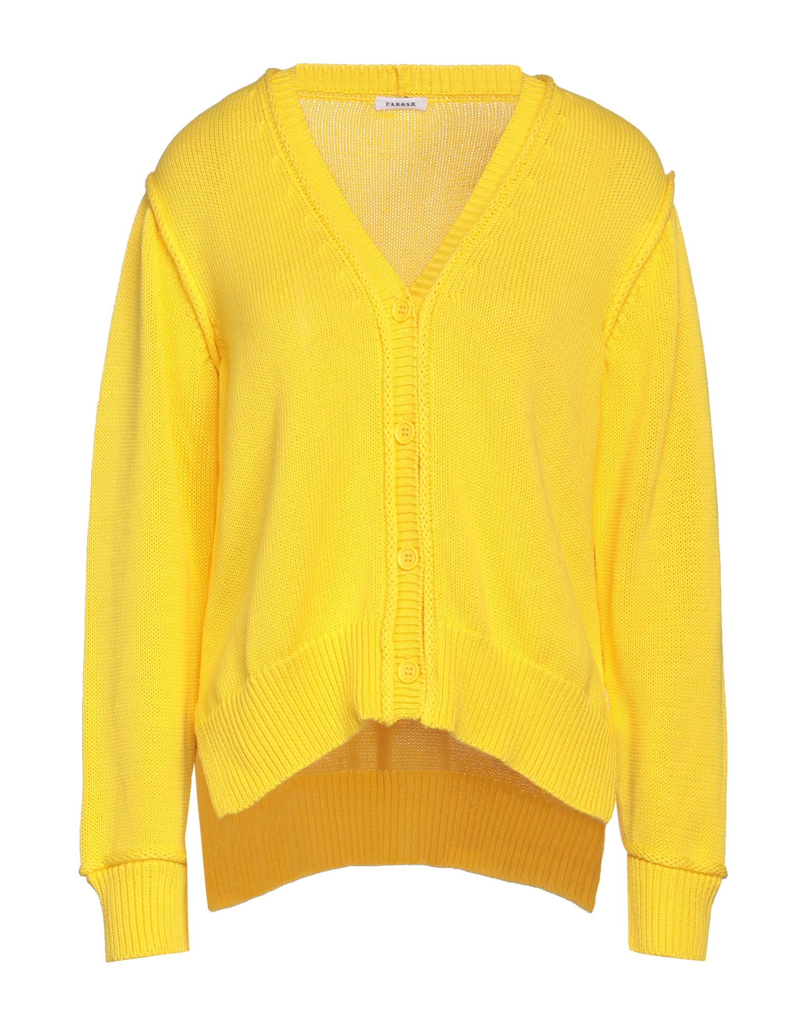 P.A.R.O.S.H. Strickjacke Damen Gelb P.A.R.O.S.H. Strickjacke Damen Gelb von P.A.R.O.S.H.