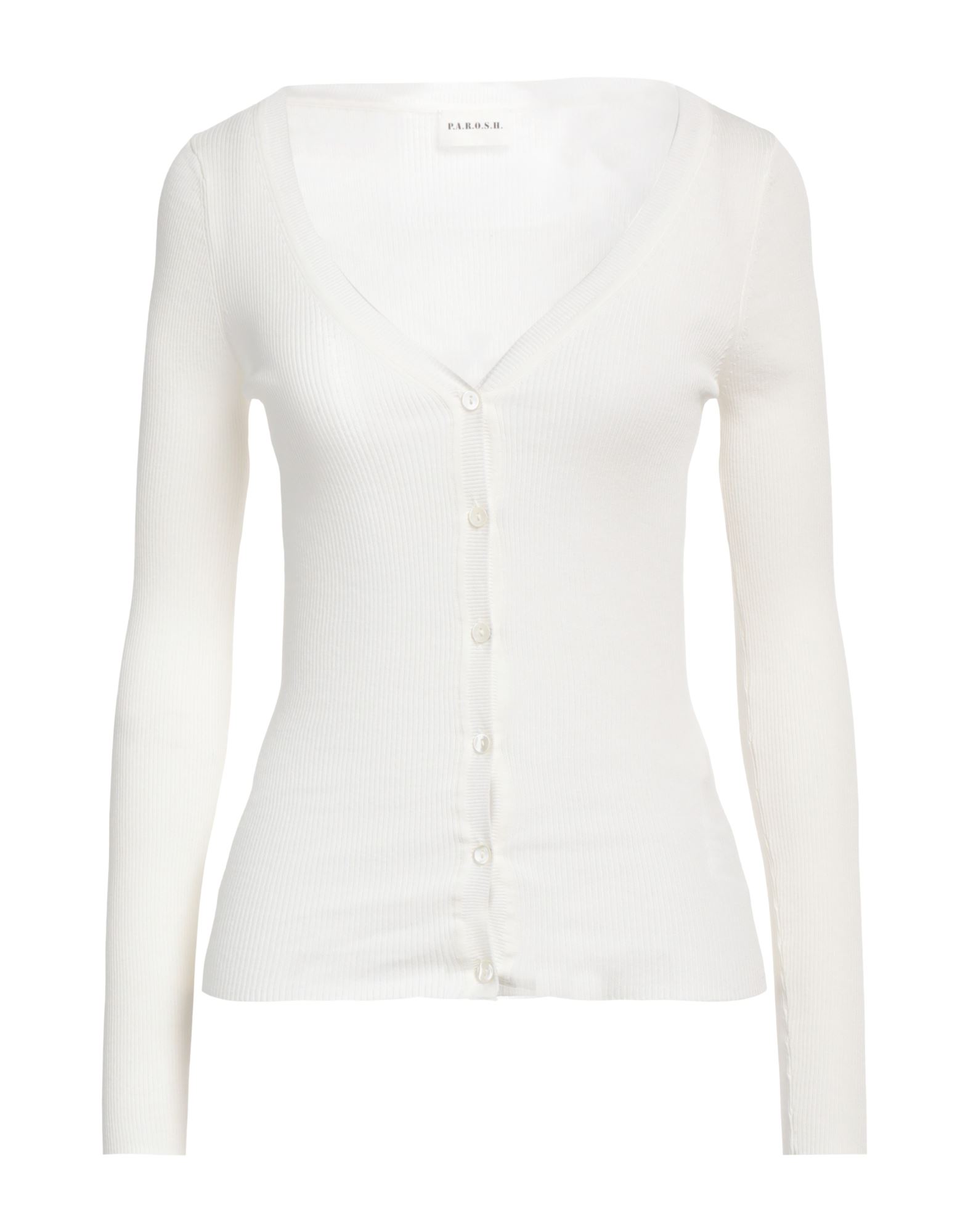 P.A.R.O.S.H. Strickjacke Damen Weiß P.A.R.O.S.H. Strickjacke Damen Weiß von P.A.R.O.S.H.
