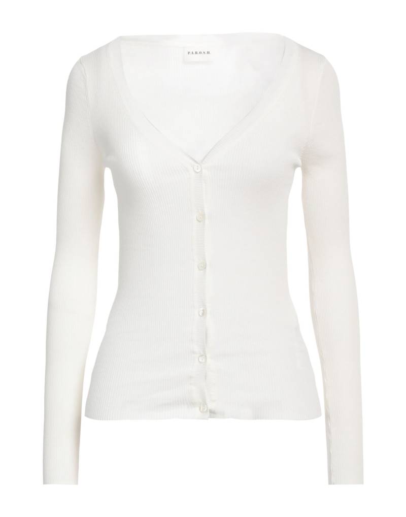 P.A.R.O.S.H. Strickjacke Damen Weiß von P.A.R.O.S.H.