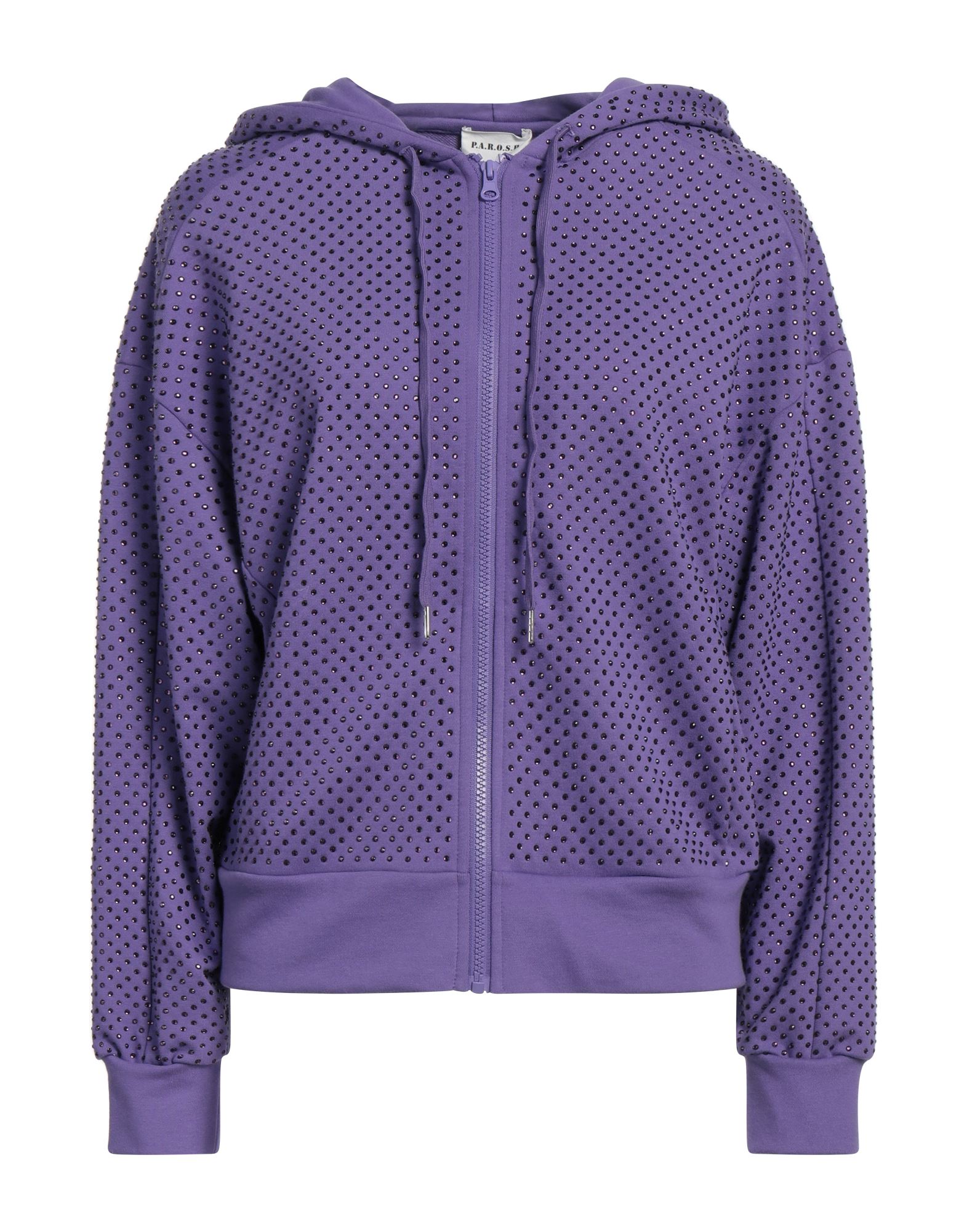 P.A.R.O.S.H. Sweatshirt Damen Violett von P.A.R.O.S.H.