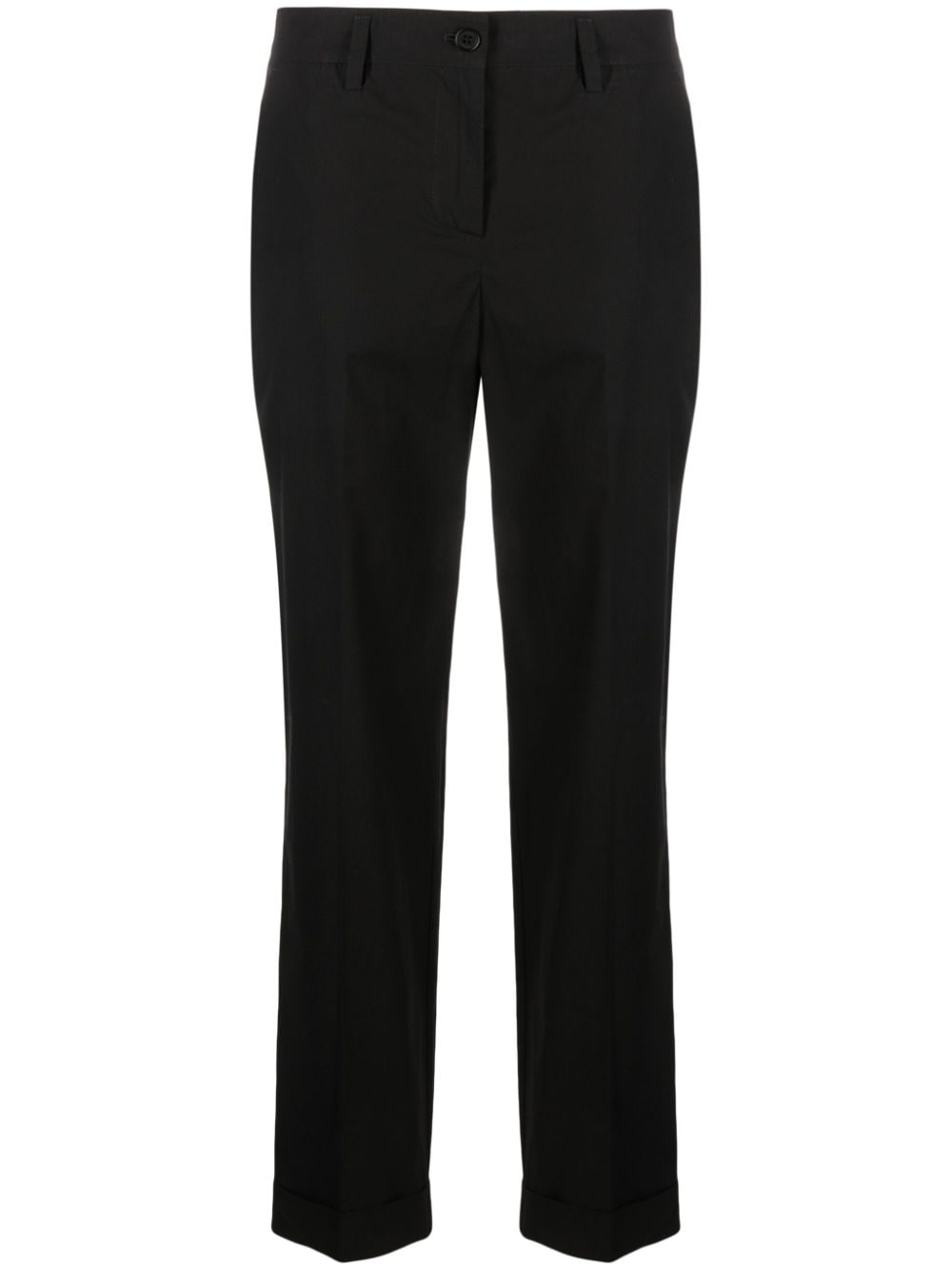 P.A.R.O.S.H. Tapered-Hose mit hohem Bund - Schwarz von P.A.R.O.S.H.