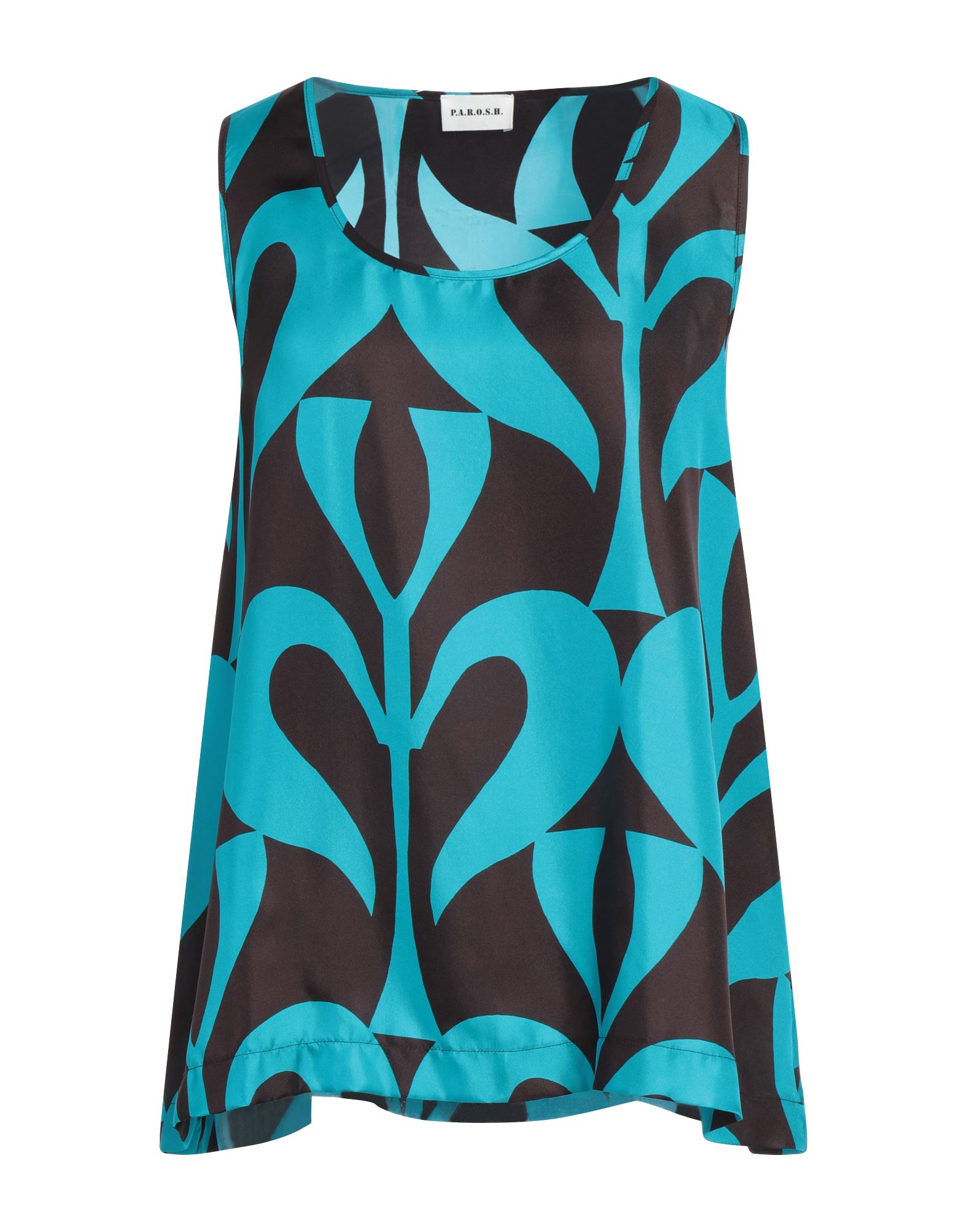 P.A.R.O.S.H. Top Damen Azurblau P.A.R.O.S.H. Top Damen Azurblau von P.A.R.O.S.H.