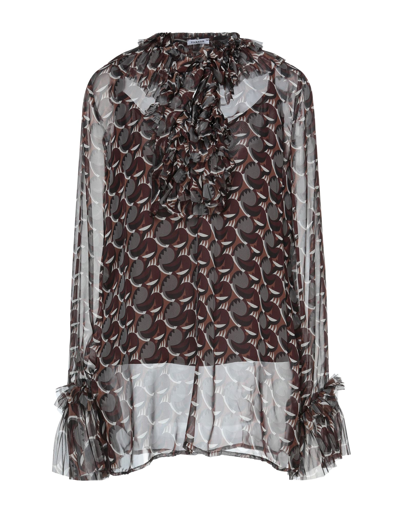 P.A.R.O.S.H. Top Damen Dunkelbraun P.A.R.O.S.H. Top Damen Dunkelbraun von P.A.R.O.S.H.