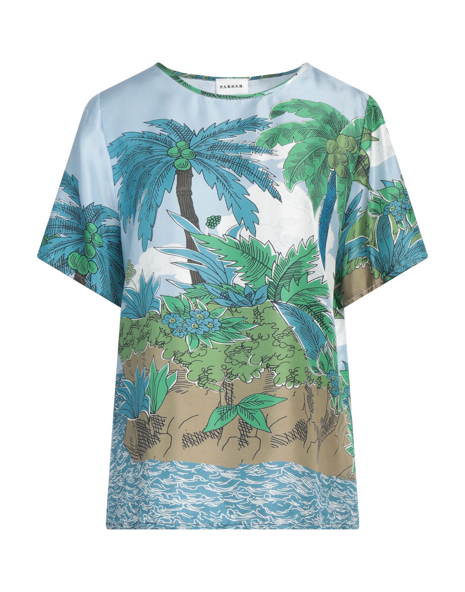 P.A.R.O.S.H. Top Damen Himmelblau P.A.R.O.S.H. Top Damen Himmelblau von P.A.R.O.S.H.