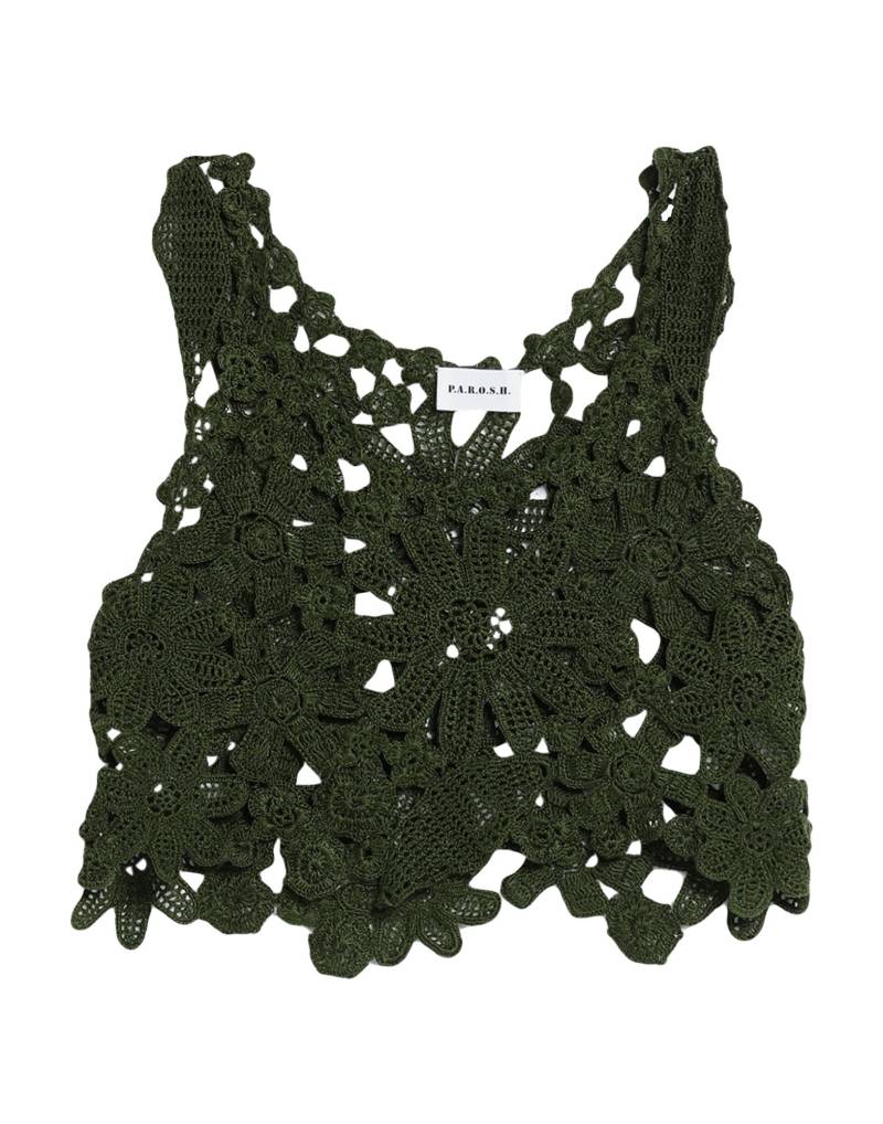 P.A.R.O.S.H. Top Damen Militärgrün von P.A.R.O.S.H.