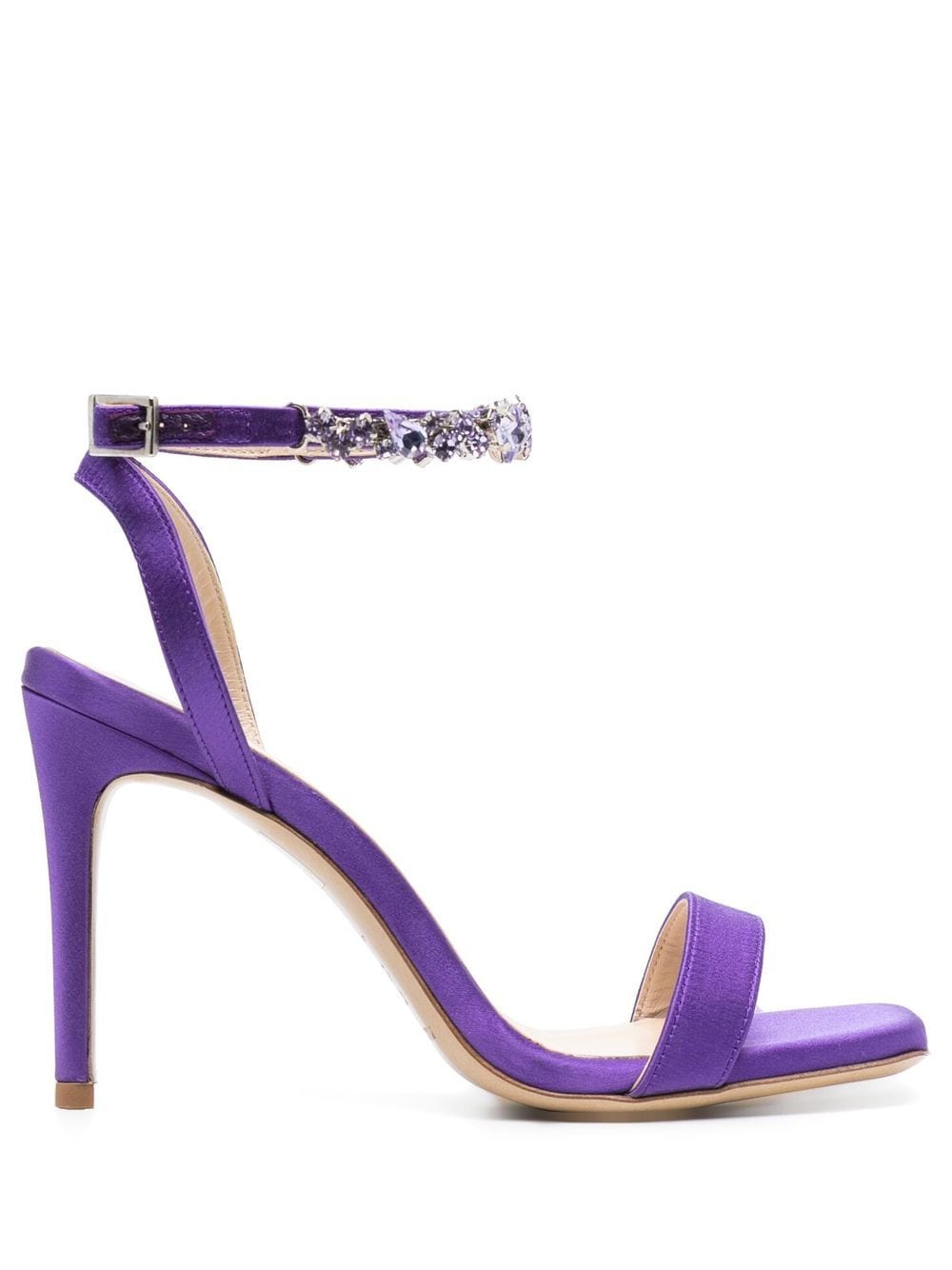 P.A.R.O.S.H. Vashoe Sandalen mit Strass - Violett von P.A.R.O.S.H.