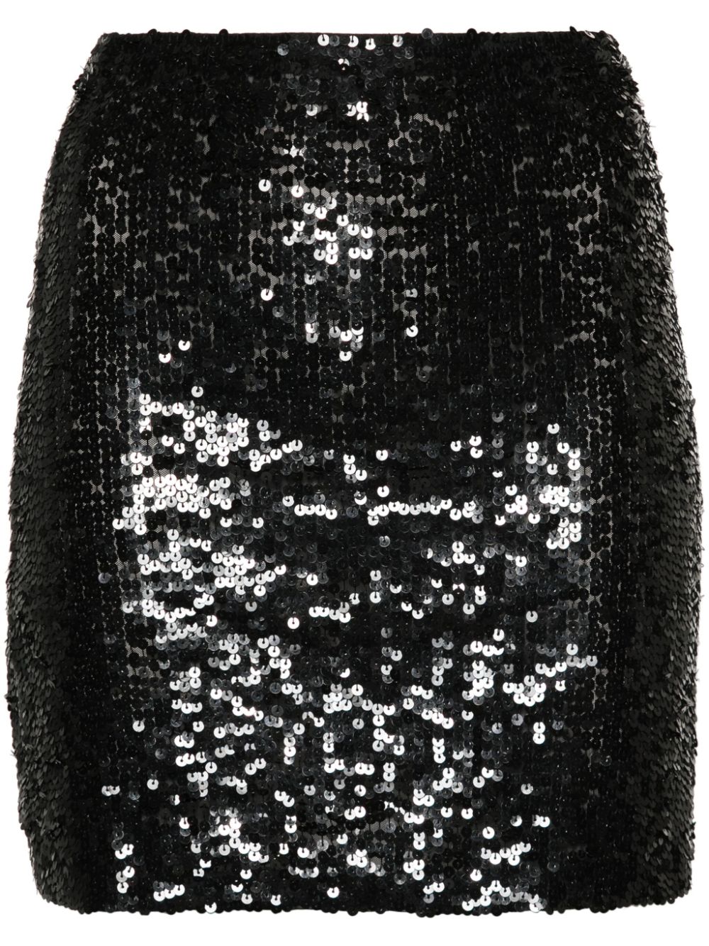 P.A.R.O.S.H. sequin-embellished mini skirt - Schwarz von P.A.R.O.S.H.