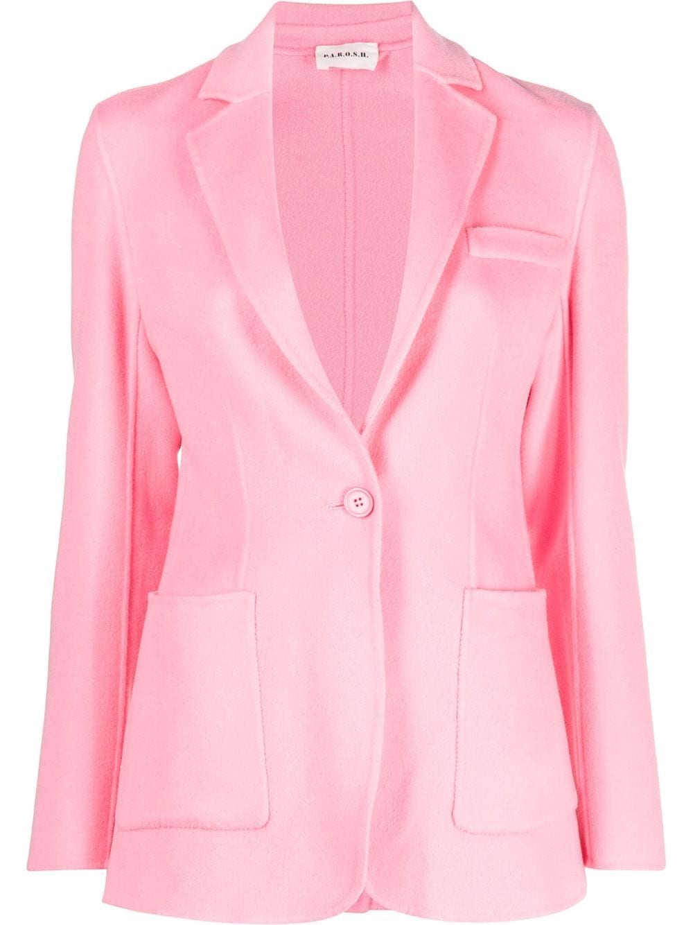 P.A.R.O.S.H. Einreihiger Blazer - Rosa von P.A.R.O.S.H.