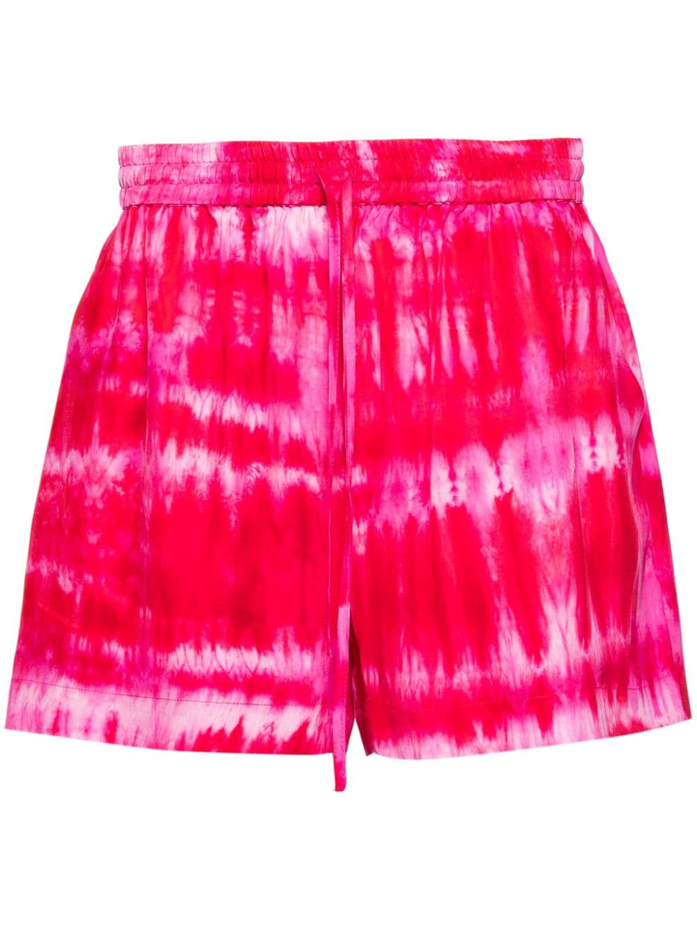 P.A.R.O.S.H. tie-dye silk shorts - Rosa von P.A.R.O.S.H.