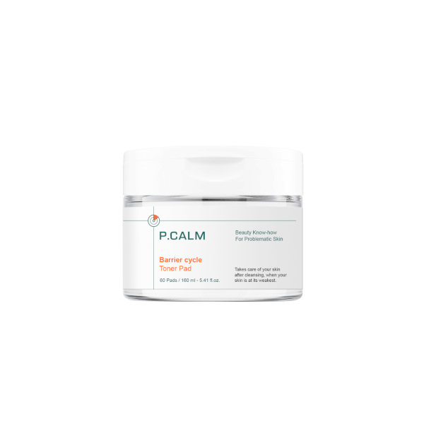 P.CALM - Barrier Cycle Toner Pad - 160ml / 60pads von P.CALM