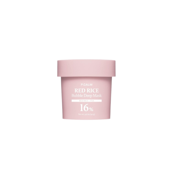 P.CALM - Red Rice Bubble Deep Mask - 90g von P.CALM