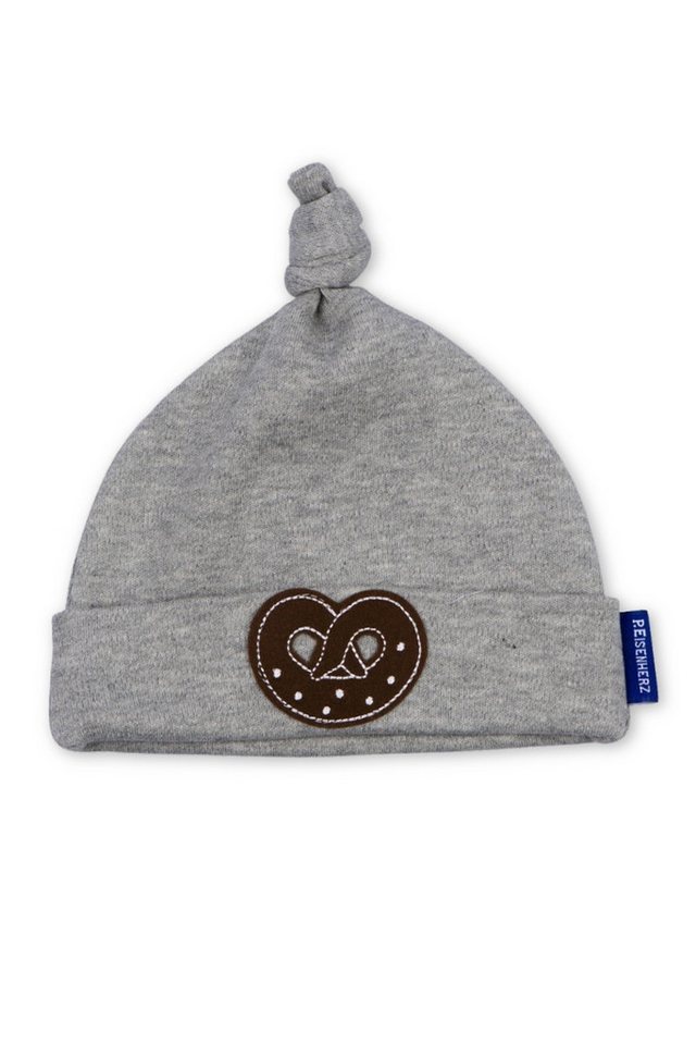 P.Eisenherz Schmuckset Babymütze - BREZEL/UNI - grau von P.Eisenherz